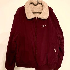 Palace Fleece lined reversible jacket